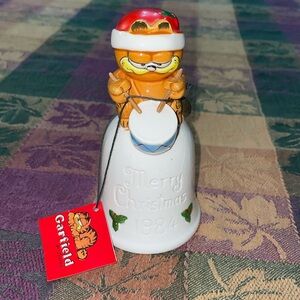 Garfield 1984 Merry Christmas 1984 Bell